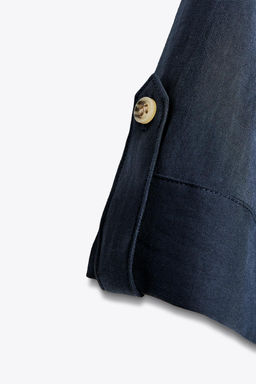 WIDE SHORT SLEEVE SHIRT - Zara фото 9