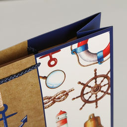 Пакет ламинированный вертикальный Лучшему, MS 18 23 8 см - Дарите счастье фото 3