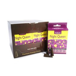 Благовония конусы Sarathi Cones Night Queen ночная королева уп-12шт
