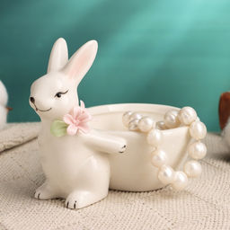 Подставка для мелочей TAKE IT EASY Нежный кролик, 8?8?13 см, МИКС