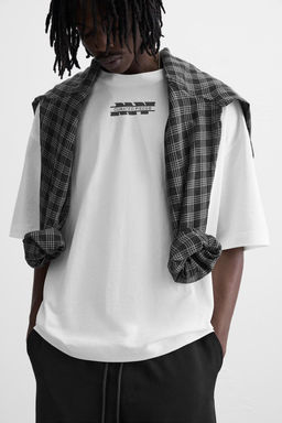 CONTRAST PRINT T-SHIRT - Zara фото 5