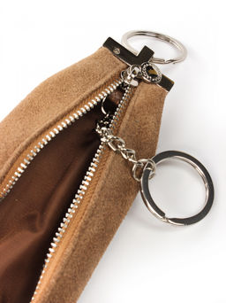 LACCOMA ключница LA-5092-З-коричневый натуральная замша
