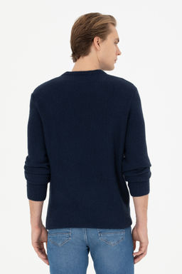 Мужской темно-синий свитер - U.s. polo assn фото 11