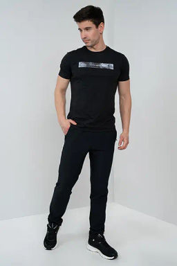 Брюки текстильные Чёрный - Anta фото 2