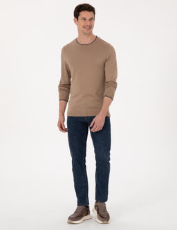 Camel Slim Fit Kazak - Cacharel фото 4