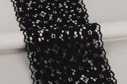 Кружево BLITZ эластичное 170 мм BLST-09 на бобине Турция черный