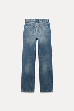 TRF STRAIGHT HIGH-WAIST JEANS - Zara фото 12