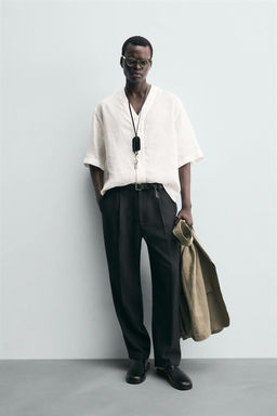 100% LINEN SHIRT - Zara фото 2