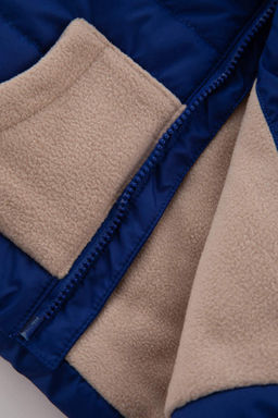 Жилет с капюшоном на флисовой подкладке для маленьких мальчиков - Defacto фото 4