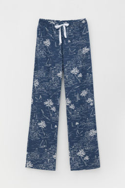 Брюки Very Neat Е 40042 меланж джинсовый  фото 5