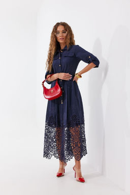 Платье Vesnaletto 4458-3 синий