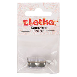 Zlatka Концевик FMK-E10 10 х 15 мм 5 х 2 шт 04 под золото  фото 3