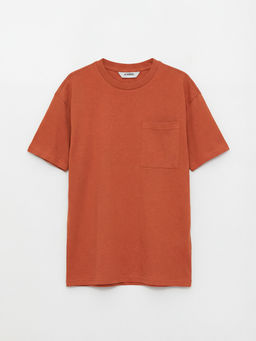 Bisiklet Yaka Cepli Erkek ?ocuk Ti??rt