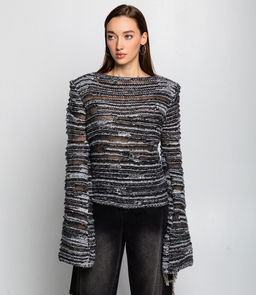 Джемпер #КТ6021 (1), серый