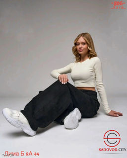 Женские широкие джинсы багги - Bruno фото 4