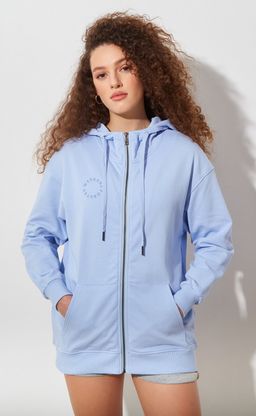 Толстовка F312-0553 l.blue - Fine joyce фото 6