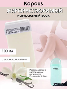 488 Жирорастворимый воск с ароматом Ванили в картридже 100мл.