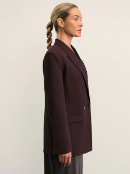 Приталенный двубортный жакет / Zarina  фото 7