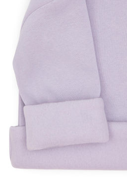 K_z _ocuk Lila _ardonlu Bisiklet Yaka Basic Sweatshirt Sepette S_rpriz _ndirim - U.s. polo assn фото 4