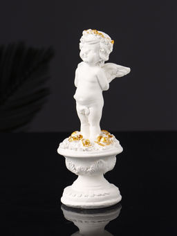 Набор: фигурка Ангел и сердце, подставка для мелочей, 12?20?10 см