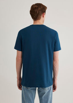 Mavi Logo Bask?l? Mavi Tisort  фото 4