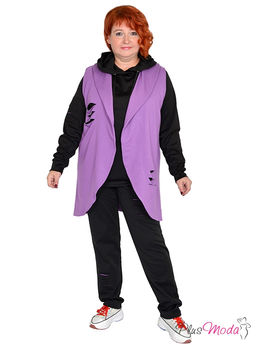 Жакет-дубленка Модель №1384 размеры 44-84 - Plusmoda фото 15