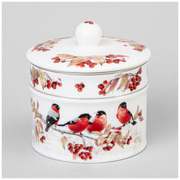 БАНКА LEFARD ЛЕСНАЯ СКАЗКА СНЕГИРИ 11,5*12 СМ 500 МЛ