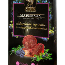 Мармелад желейный формовой Таежная черника 170гр (черника и ягоды можжевельника) - Мармеладная сказка фото 2