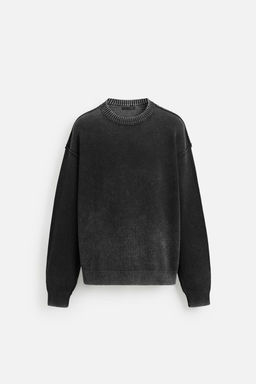 WASHED REVERSE EFFECT SWEATER - Zara фото 11