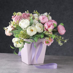 Коробка для цветов 10х13х15,5см / LH527-42 /уп 200/ - Галеонтрейд фото 10