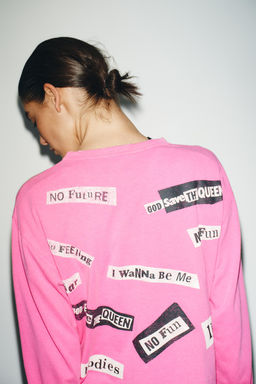 SEX PISTOLS LONG SLEEVE T-SHIRT - Zara фото 5