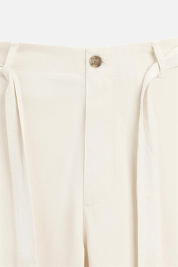 TEXTURED TROUSERS WITH BELT - Zara фото 17