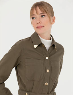 Kahverengi Dokuma Tulum - Pierre cardin фото 4