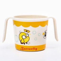 Кружка детская из бамбука с ручками, 170 мл., цвет и рисунок МИКС - Simaland фото 6