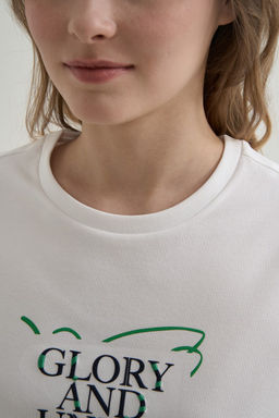 Футболка Белый ANTA ICONIC SS Tee  фото 7
