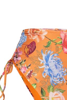 TRENDYOLMILLA Cicek Desenli Balkonet F?rf?rl? Yuksek Bel High Leg Bikini Tak?m? TBESS23BT00019  фото 7