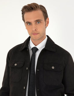 Siyah Deri Ceket - Pierre cardin фото 2