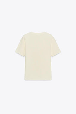 SOFT-TOUCH SHORT SLEEVE KNIT TOP - Zara фото 6