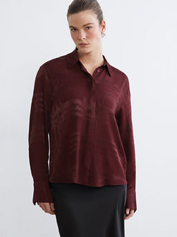 Desenli Oversize Kad?n G?mlek