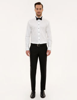 Beyaz Slim Fit Smokin G_mlek