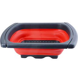 31488 Дуршлаг с выдвиж. ручками, КРАСНЫЙ.MB (х12) - Mayer&boch фото 2