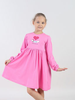 CRB wear / CWKG 63936-27 Платье для девочки,розовый  фото 2