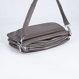 Сумка кросс-боди на молнии, цвет бежевый - Simaland фото 7