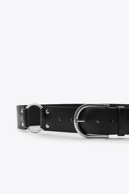 LEATHER RING BELT - Zara фото 5