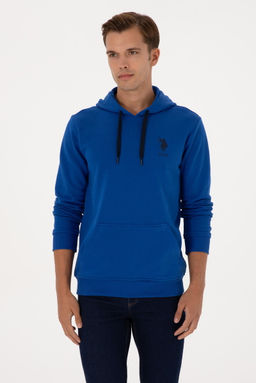Erkek Mavi Basic Sweatshirt Sepette S_rpriz _ndirim - U.s. polo assn фото 3