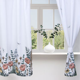 Комплект штор для кухни с подхватами Этель Kitchen collection, 145?180 см-2 шт., 100% п/э