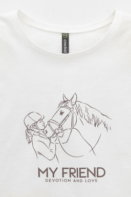 КР 302752/сахар к567 фуфайка (футболка) для дев - Crockid фото 2