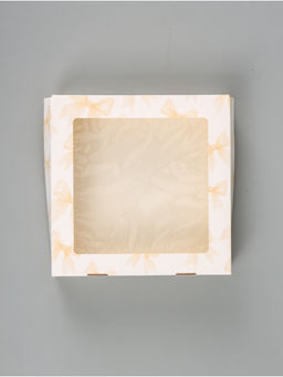 Цена за 5 шт. Коробка подарочная складная «От всей души», 20×20×4 см, с окном