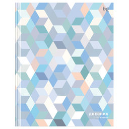 Дневник тв. об., 1-11 кл. "Pastel geometry" (Д5т40_лм 64640, BG) матовая ламинация