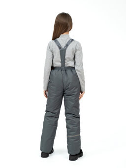 Брюки детский зимний серый 10-031/1 (134-140)